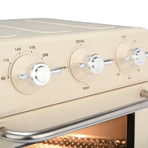 Estia Φριτέζα Αέρος - Φουρνάκι Retro Epoque Ivory 12lt 1400W