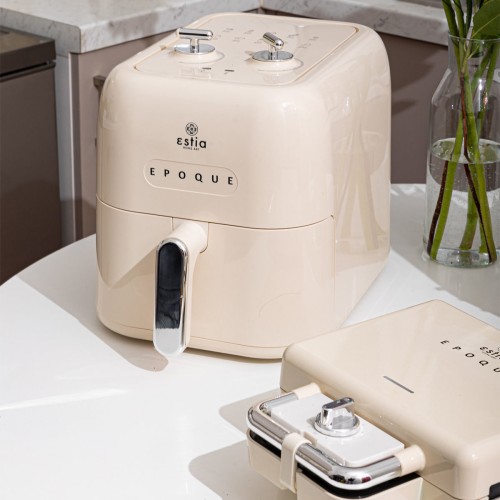 Estia ESTIA ΦΡΙΤΕΖΑ ΑΕΡΟΣ RETRO EPOQUE 1500w 5lt ΜΕ ΟΡΘΟΓΩΝΙΟ ΚΑΔΟ