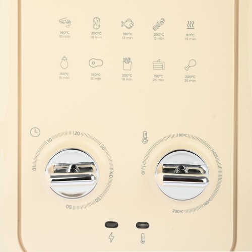 Estia ESTIA ΦΡΙΤΕΖΑ ΑΕΡΟΣ RETRO EPOQUE 1500w 5lt ΜΕ ΟΡΘΟΓΩΝΙΟ ΚΑΔΟ