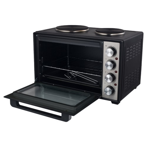 Estia Ηλεκτρικό φουρνάκι MULTICOOK COMPACT 3600w 38lt με 2 εστίες και αντικολλητικό εσωτερικό