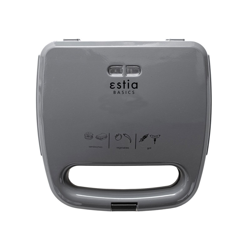 Estia ΤΟΣΤΙΕΡΑ AROMA GREY 2 ΘΕΣΕΩΝ 750w ΓΚΡΙ
