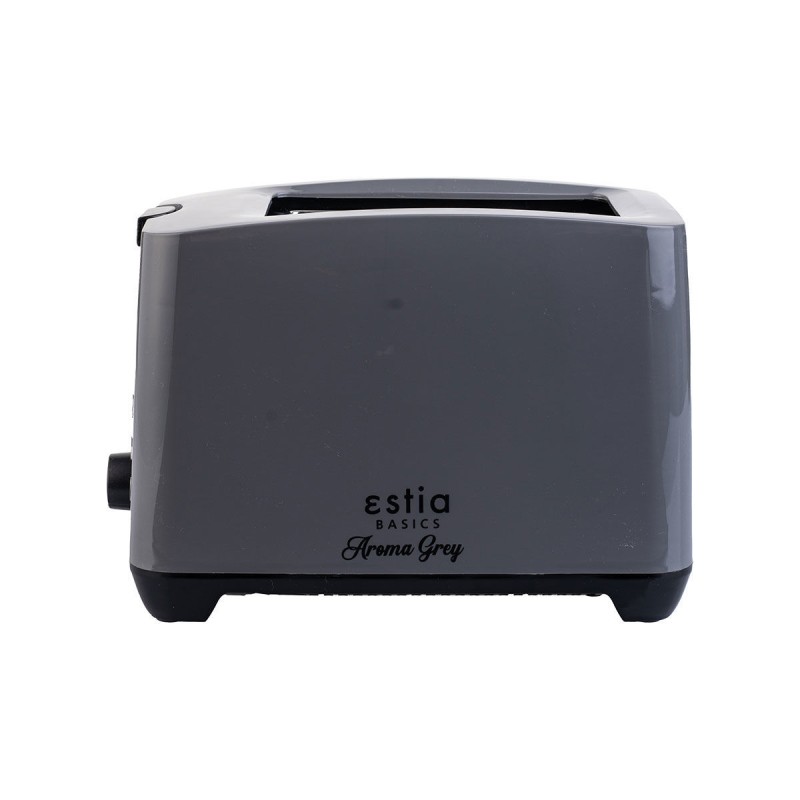 Estia ESTIA ΦΡΥΓΑΝΙΕΡΑ AROMA GREY 2 ΘΕΣΕΩΝ ΜΕ 7 ΕΠΙΠΕΔΑ ΨΗΣΙΜΑΤΟΣ 750w ΓΚΡΙ