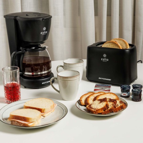 Estia ESTIA ΦΡΥΓΑΝΙΕΡΑ INTENSE DARK 2 ΘΕΣΕΩΝ ΜΕ 7 ΕΠΙΠΕΔΑ ΨΗΣΙΜΑΤΟΣ 700w ΜΑΤ