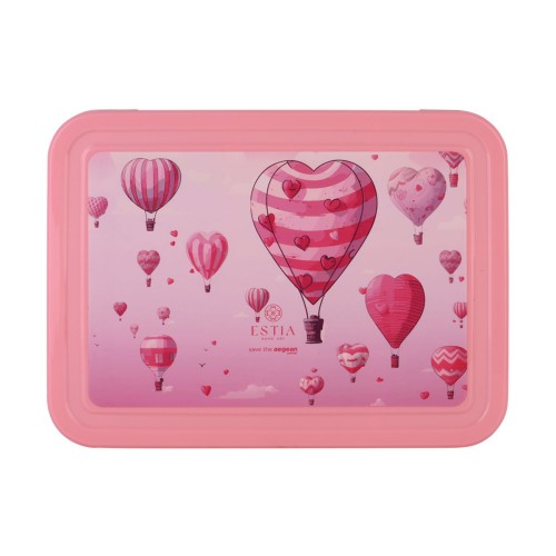 Estia Παιδικό φαγητοδοχείο SAVE THE AEGEAN 1330ml με 5 θήκες  Love Ascend