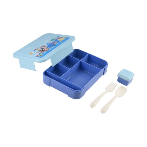 Estia Παιδικό φαγητοδοχείο SAVE THE AEGEAN 1330ml με 5 θήκες Treasure Quest