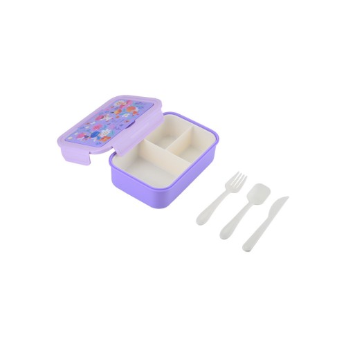 Estia Παιδικό φαγητοδοχείο SAVE THE AEGEAN 1400ml με 3 θήκες Fairy Tales