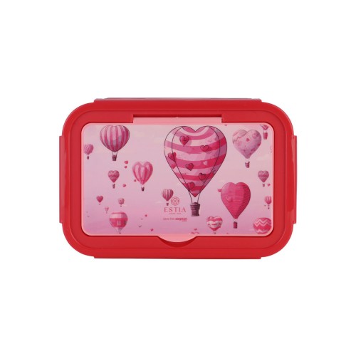 Estia Παιδικό φαγητοδοχείο SAVE THE AEGEAN 1400ml με 3 θήκες Love Ascend