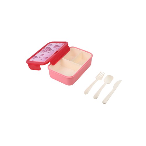 Estia Παιδικό φαγητοδοχείο SAVE THE AEGEAN 1400ml με 3 θήκες Love Ascend