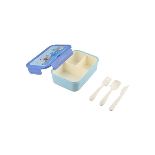 Estia Παιδικό φαγητοδοχείο SAVE THE AEGEAN 1400ml με 3 θήκες Treasure Quest