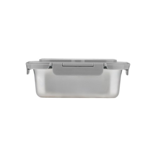 Estia Φαγητοδοχείο ανοξείδωτο 1200ml με κουτάλι,πιρούνι & διαχωριστικό