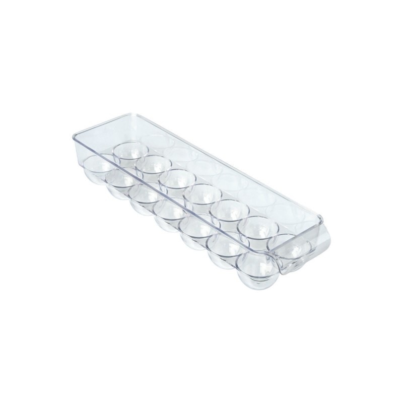 Estia Κουτί οργάνωσης ψυγείου πλαστικό 11x37cm για αυγά
