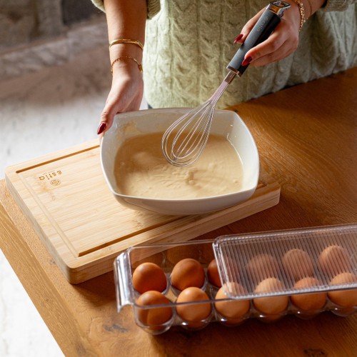 Estia Κουτί οργάνωσης ψυγείου πλαστικό 11x37cm για αυγά