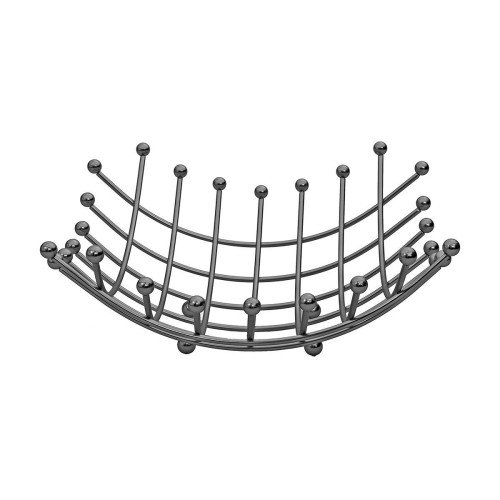 Estia ESTIA ΦΡΟΥΤΙΕΡΑ ELEGANT NICKEL BLACK ΑΠΟ ΚΡΑΜΑ ΨΕΥΔΑΡΓΥΡΟΥ