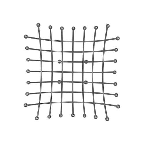 Estia ESTIA ΦΡΟΥΤΙΕΡΑ ELEGANT NICKEL BLACK ΑΠΟ ΚΡΑΜΑ ΨΕΥΔΑΡΓΥΡΟΥ