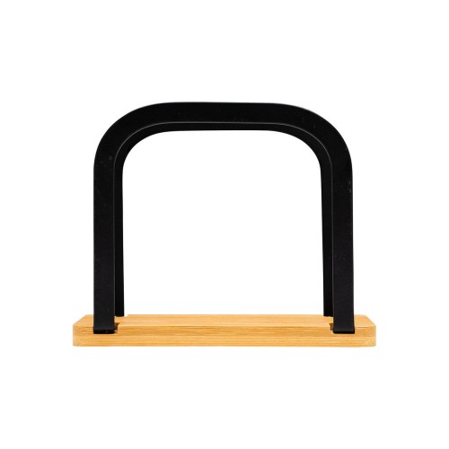 Estia ESTIA ΧΑΡΤΟΠΕΤΣΕΤΟΘΗΚΗ BAMBOO ESSENTIALS ΟΡΘΙΑ ΜΕΤΑΛΛΙΚΗ ΜΑΥΡΗ