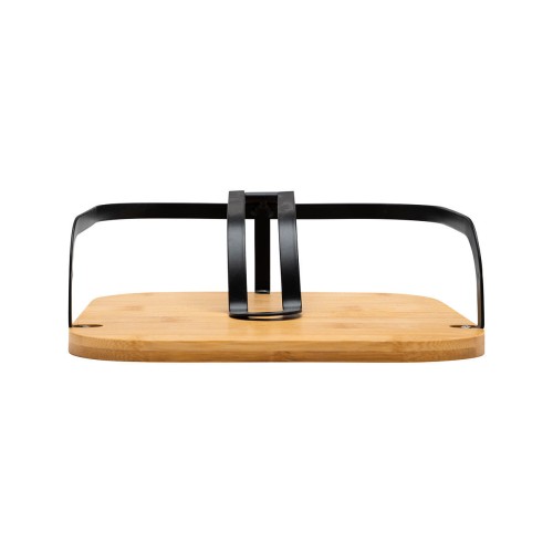 Estia ESTIA ΧΑΡΤΟΠΕΤΣΕΤΟΘΗΚΗ BAMBOO ESSENTIALS ΤΕΤΡΑΓΩΝΗ ΜΕΤΑΛΛΙΚΗ