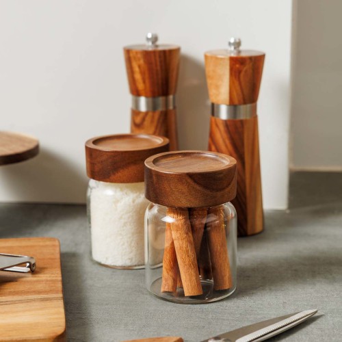 Estia  ΔΟΧΕΙΟ ΑΠΟΘΗΚΕΥΣΗΣ ALLURE ΓΥΑΛΙΝΟ 6.5x9cm