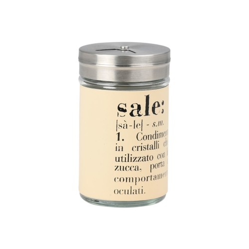 Estia ΔΟΧΕΙΟ ΓΙΑ ΑΛΑΤΙ ALLURE ΓΥΑΛΙΝΟ 4.8x8.2cm ΜΠΕΖ