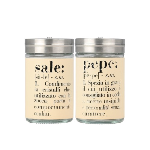 Estia Δοχείο για πιπέρι ALLURE γυάλινο 4.8x8.2cm ΜΠΕΖ