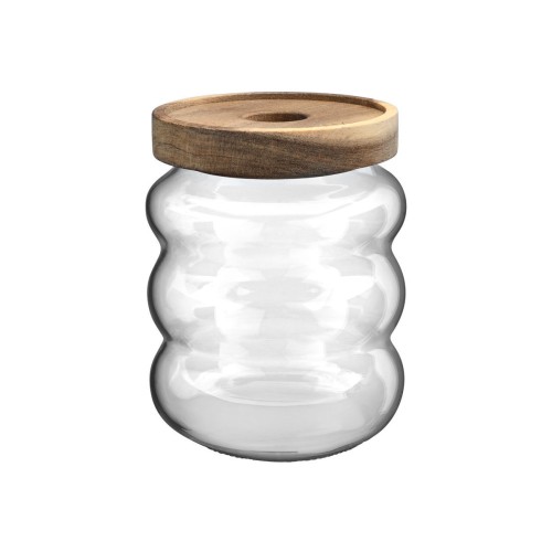 Estia Δοχείο αποθήκευσης ALLURE γυάλινο 500ml 9.5x9.5x12cm