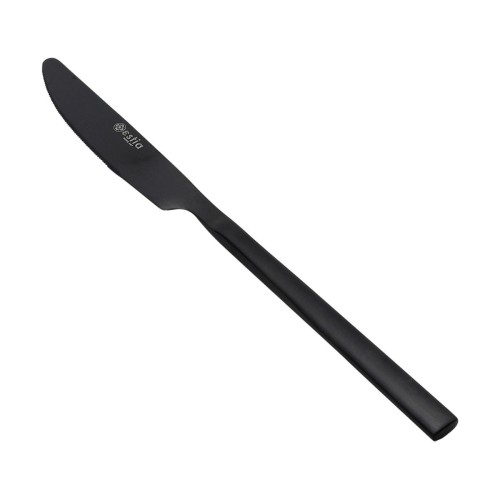 Estia ESTIA ΜΑΧΑΙΡΙ ΦΑΓΗΤΟΥ PRESTIGE BLACK ΑΝΟΞΕΙΔΩΤΟ ΑΤΣΑΛΙ 18/0 ΜΑΥΡΟ MAT
