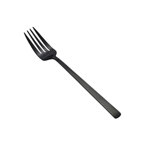 Estia ESTIA ΠΙΡΟΥΝΙ ΓΛΥΚΟΥ PRESTIGE BLACK ΑΝΟΞΕΙΔΩΤΟ ΑΤΣΑΛΙ 18/0 ΜΑΥΡΟ MAT