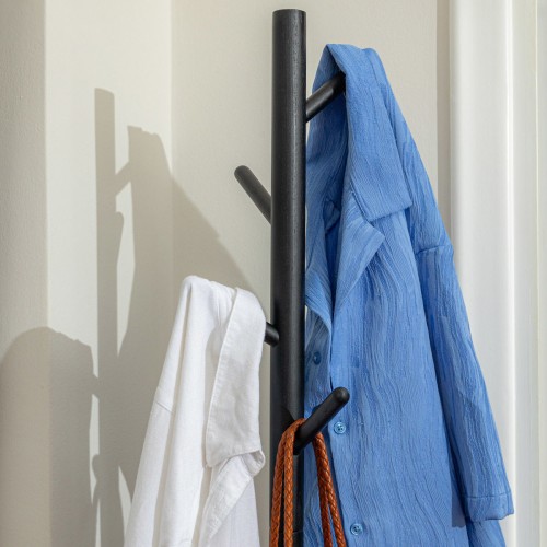 Estia ESTIA ΚΑΛΟΓΕΡΟΣ ΡΟΥΧΩΝ 8 ΘΕΣΕΩΝ ΞΥΛΙΝΟΣ ΜΑΥΡΟΣ