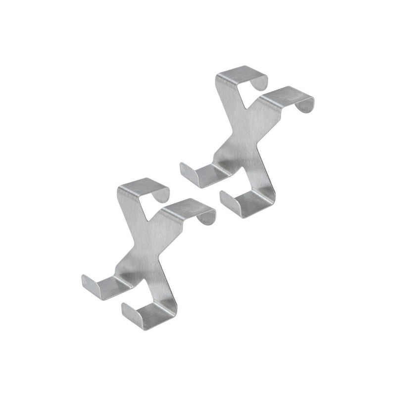 Estia ESTIA ΚΡΕΜΑΣΤΡΑ ΔΙΠΛΗ ΜΕΤΑΛΙΚΗ ΙΝΟΞ ΣΕΤ 2 TEM.