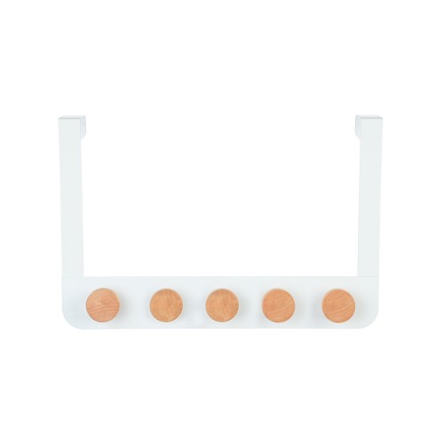 Estia ESTIA ΚΡΕΜΑΣΤΡΑ ΠΟΡΤΑΣ ΠΕΝΤΑΠΛΗ ΜΕΤΑΛΛΙΚΗ ΛΕΥΚΗ