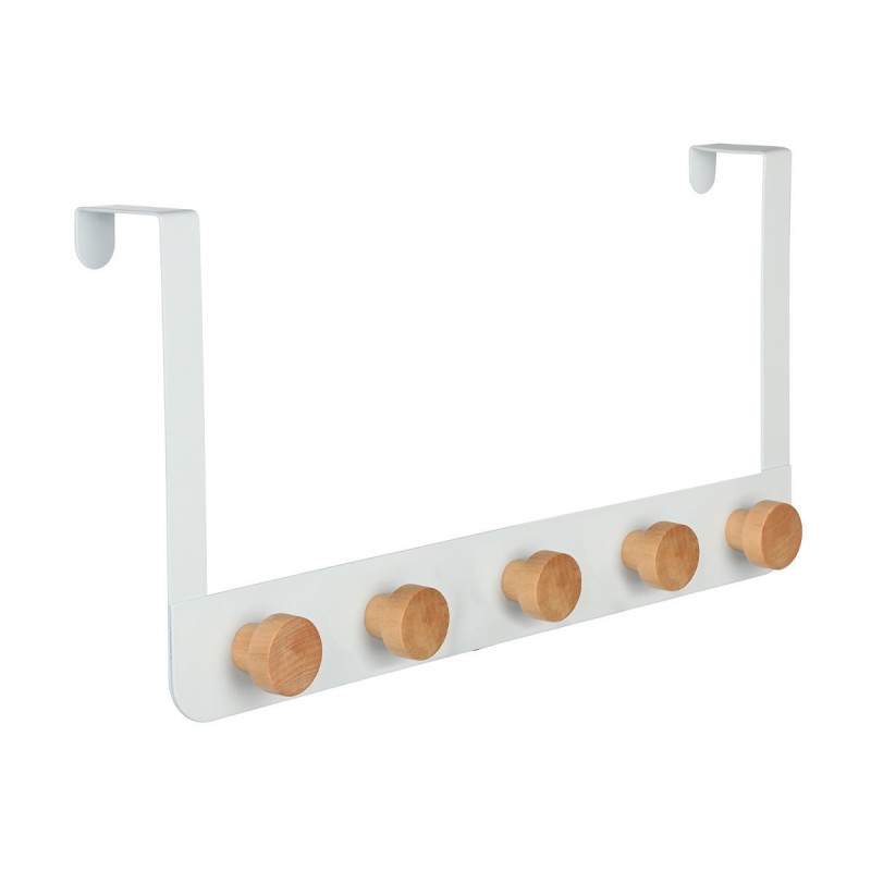 Estia ESTIA ΚΡΕΜΑΣΤΡΑ ΠΟΡΤΑΣ ΠΕΝΤΑΠΛΗ ΜΕΤΑΛΛΙΚΗ ΛΕΥΚΗ