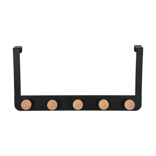 Estia ESTIA ΚΡΕΜΑΣΤΡΑ ΠΟΡΤΑΣ ΠΕΝΤΑΠΛΗ ΜΕΤΑΛΛΙΚΗ ΜΑΥΡΗ