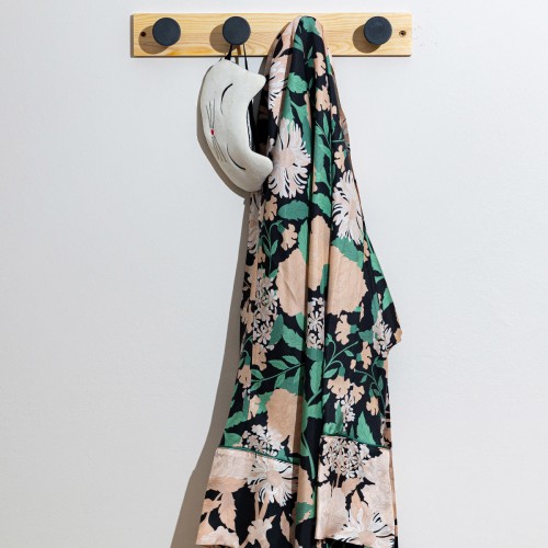 Estia ESTIA ΚΡΕΜΑΣΤΡΑ ΤΟΙΧΟΥ ΞΥΛΙΝΗ 40x6x6cm 4 ΘΕΣΕΩΝ