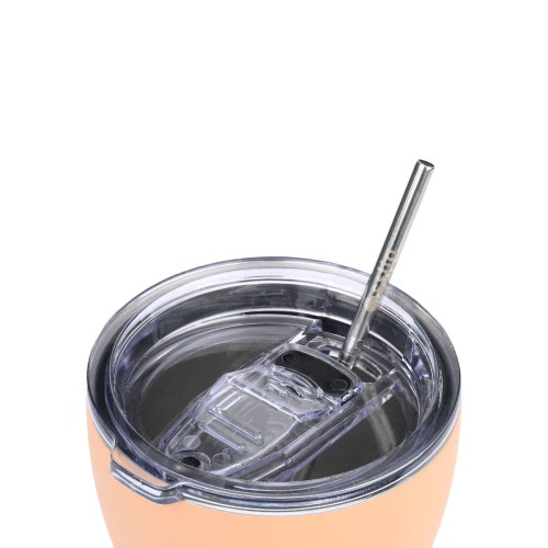 Estia ESTIA ΘΕΡΜΟΣ COFFEE MUG SAVE THE AEGEAN 350ml PEACH FUZZ