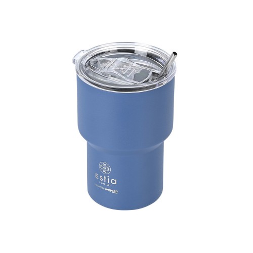 Estia ESTIA ΘΕΡΜΟΣ MUG LITE SAVE THE AEGEAN 400ml DENIM BLUE
