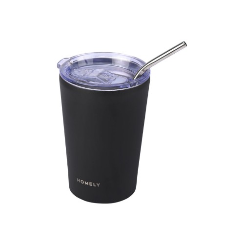 Estia Θερμός Mug HOMELY  400ml Midnight Black