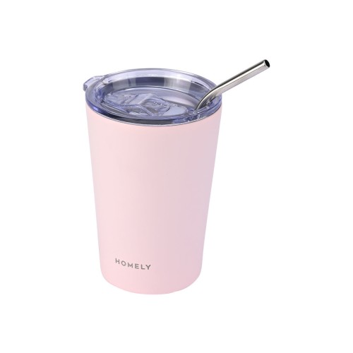 Estia Θερμός Mug HOMELY  400ml Rose Quartz