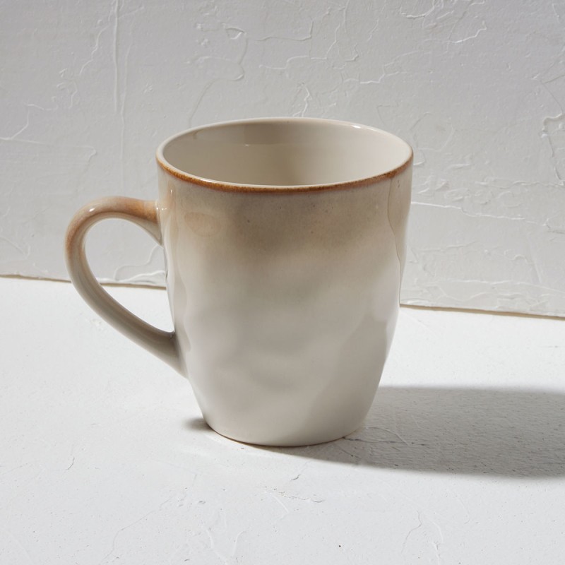 Estia Κούπα καφέ Vignette Stoneware 400ml Ivory