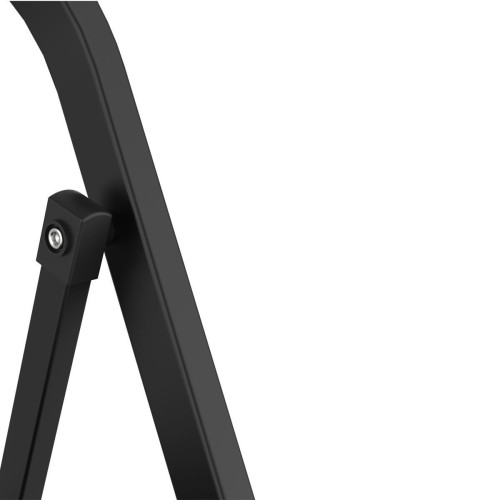 Estia ESTIA ΣΚΑΛΟΣΚΑΜΠΟ NEO BLACK ΜΕ 2 ΣΚΑΛΙΑ 46x55x81cm