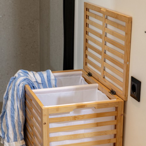 Estia ESTIA ΚΑΛΑΘΙ ΑΠΛΥΤΩΝ BAMBOO ESSENTIALS 60lt ΔΙΠΛΟ