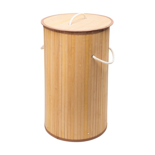 Estia ESTIA ΚΑΛΑΘΙ ΑΠΛΥΤΩΝ BAMBOO ESSENTIALS ΠΤΥΣΣΟΜΕΝΟ ΣΤΡΟΓΓΥΛΟ 57lt