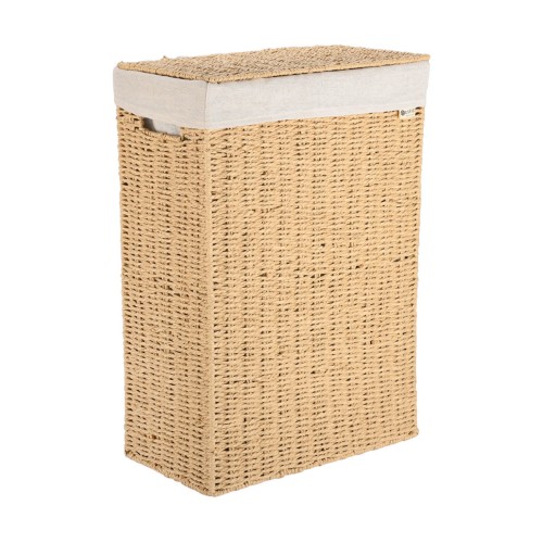 Estia ESTIA ΚΑΛΑΘΙ ΑΠΛΥΤΩΝ BOTANICA 38x22x55cm ME ΕΣΩΤΕΡΙΚΗ ΕΠΕΝΔΥΣΗ & ΚΑΠΑΚΙ ΟΡΘΟΓΩΝΙΟ