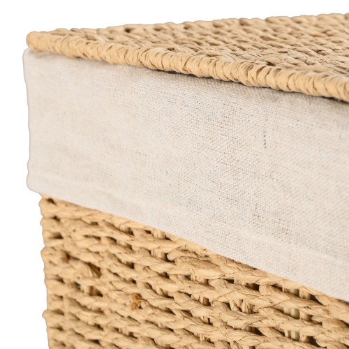 Estia ESTIA ΚΑΛΑΘΙ ΑΠΛΥΤΩΝ BOTANICA 38x22x55cm ME ΕΣΩΤΕΡΙΚΗ ΕΠΕΝΔΥΣΗ & ΚΑΠΑΚΙ ΟΡΘΟΓΩΝΙΟ