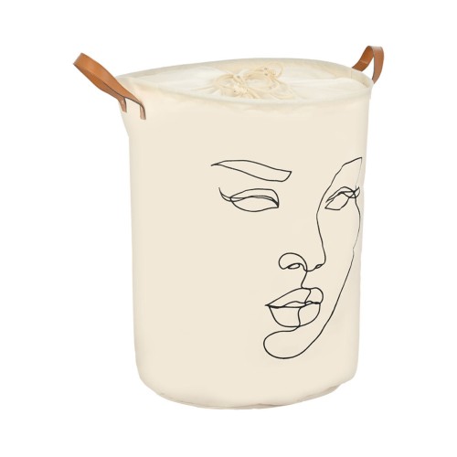 Estia ESTIA ΚΑΛΑΘΙ ΑΠΛΥΤΩΝ LINE ART 60lt ΠΤΥΣΣΟΜΕΝΟ ΜΕ ΧΕΡΟΥΛΙΑ 40x40x50cm