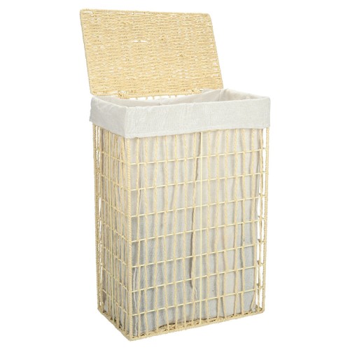 Estia ESTIA ΚΑΛΑΘΙ ΑΠΛΥΤΩΝ NEST 37x22x55cm 2 ΘΕΣΕΩΝ ΜΠΕΖ