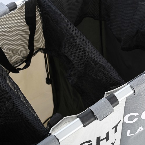 Estia ESTIA ΚΑΛΑΘΙ ΑΠΛΥΤΩΝ ΠΤΥΣΣΟΜΕΝΟ 3 ΘΕΣΕΩΝ ΜΑΥΡΟ-ΓΚΡΙ-ΛΕΥΚΟ