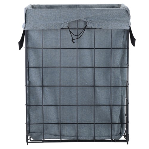 Estia Καλάθι απλύτων CAGE μεταλλικό αναδιπλούμενο 35x40x55cm