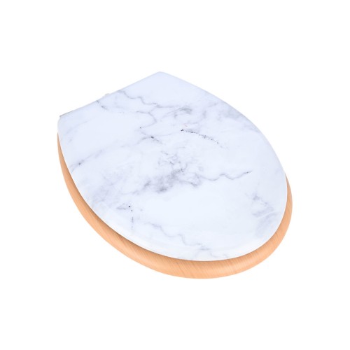 Estia Καπάκι λεκάνης Marble με μεντεσέδες απο κράμα ψευδαργύρου