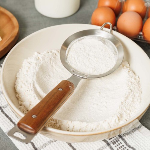 Estia Σουρωτήρι ανοξείδωτο ALLURE 15cm με ξύλινη λαβή