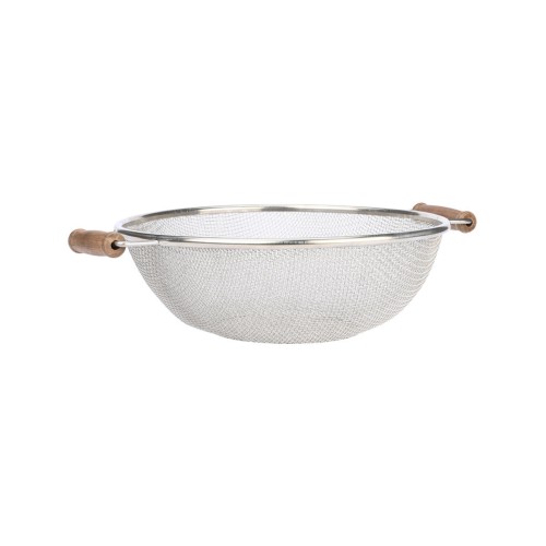 Estia Σουρωτήρι ζυμαρικών ALLURE ανοξείδωτο 26cm ξύλινες λαβές