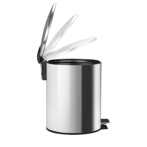 Estia ESTIA ΧΑΡΤΟΔΟΧΕΙΟ ΜΠΑΝΙΟΥ CLASSIC ΑΝΟΞΕΙΔΩΤΟ SOFT CLOSE 5lt ΜΑΤ ΙΝΟΞ